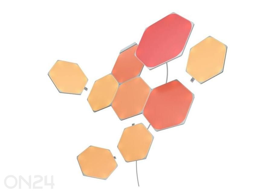 Nanoleaf Shapes Hexagons laienduskomplekt (3 paneeli) suurendatud