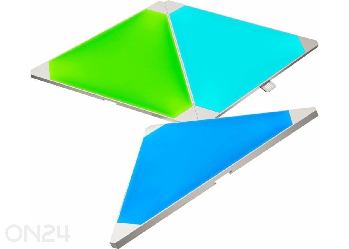 Nanoleaf Shapes Triangles laienduskomplekt (3 paneeli) suurendatud