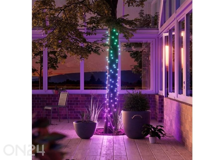 Nanoleaf Smart Holiday String Lights – nutikas valguskett (300 LED-i, 24 m) suurendatud