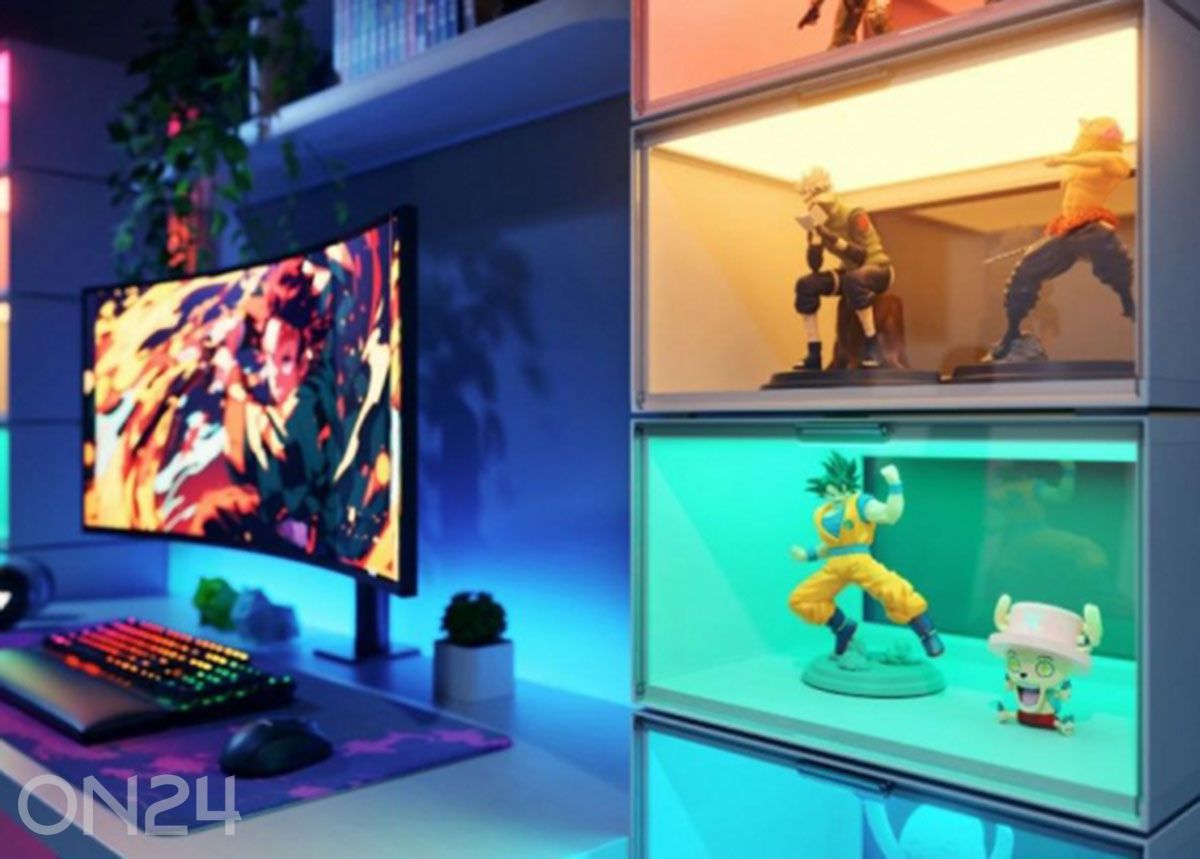 Nanoleaf x Fantaqi EXPO nutikas LED-ekraaniga vitriini laiendus (1 tk komplektis) suurendatud