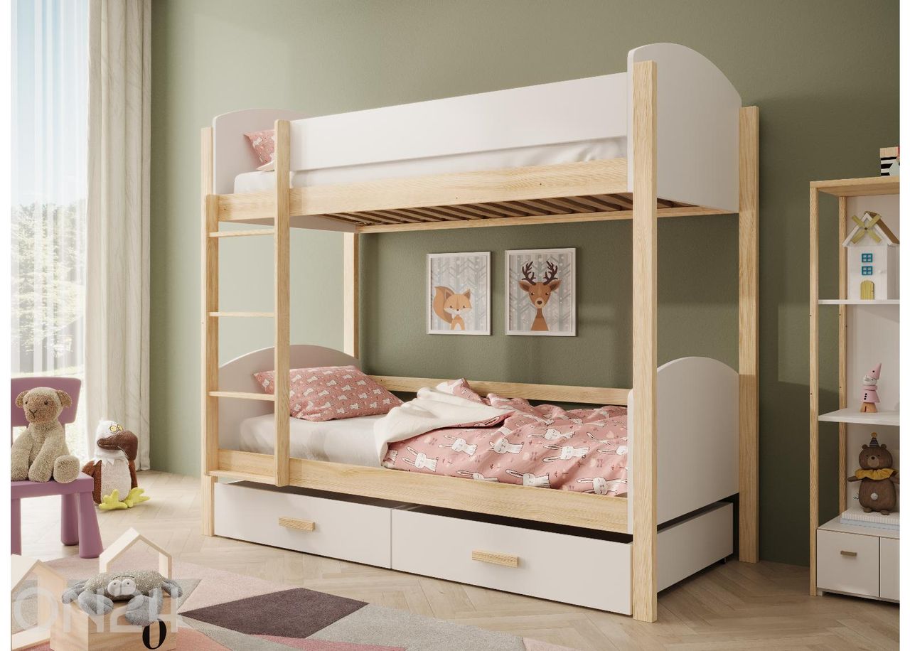 Narivoodi komplekt Jori madratsitega 80x180 cm suurendatud