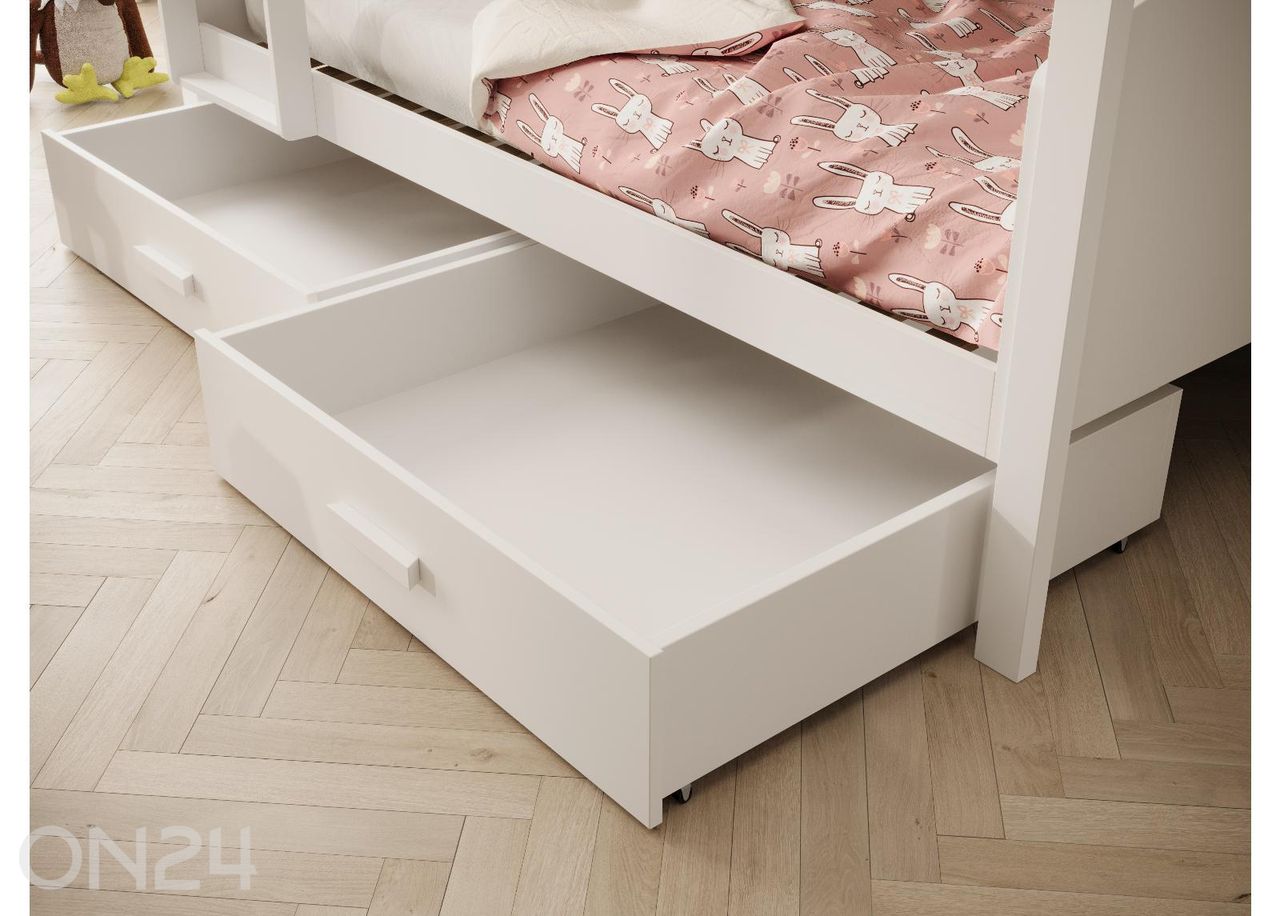 Narivoodi komplekt Jori madratsitega 90x200 cm suurendatud