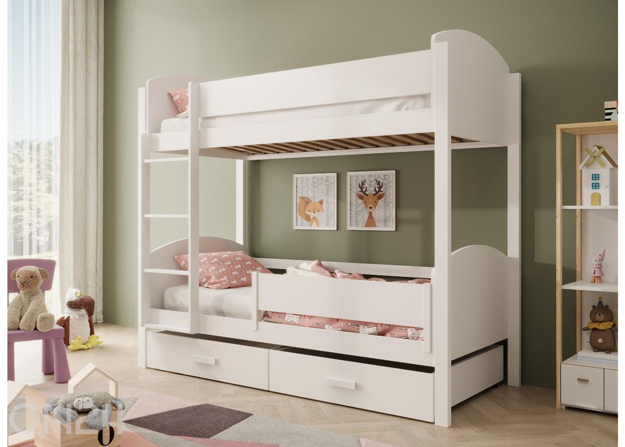 Narivoodi komplekt Jori turvapiirdega 80x180 cm suurendatud