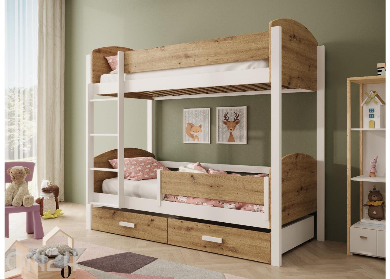 Narivoodi komplekt Jori turvapiirdega 80x180 cm suurendatud