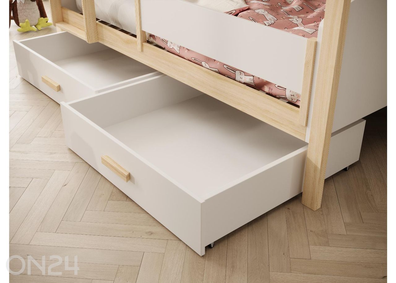 Narivoodi komplekt Jori turvapiirdega 90x200 cm suurendatud