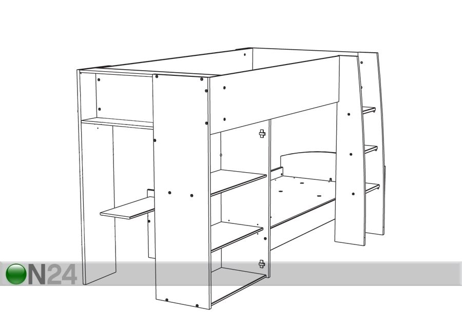 Narivoodi komplekt Stim 90x200 cm suurendatud