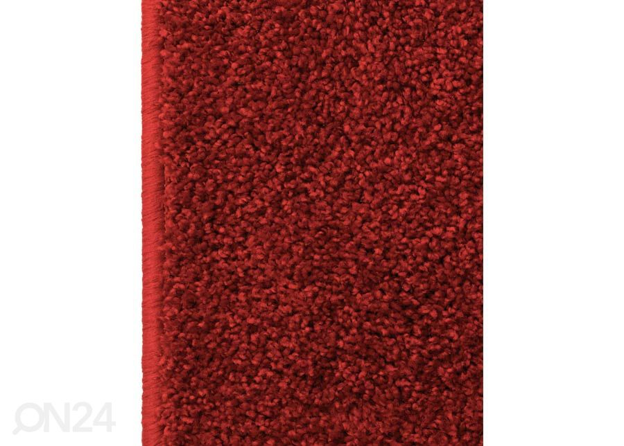 Narma friseevaip Aruba red ümar Ø 133 cm suurendatud