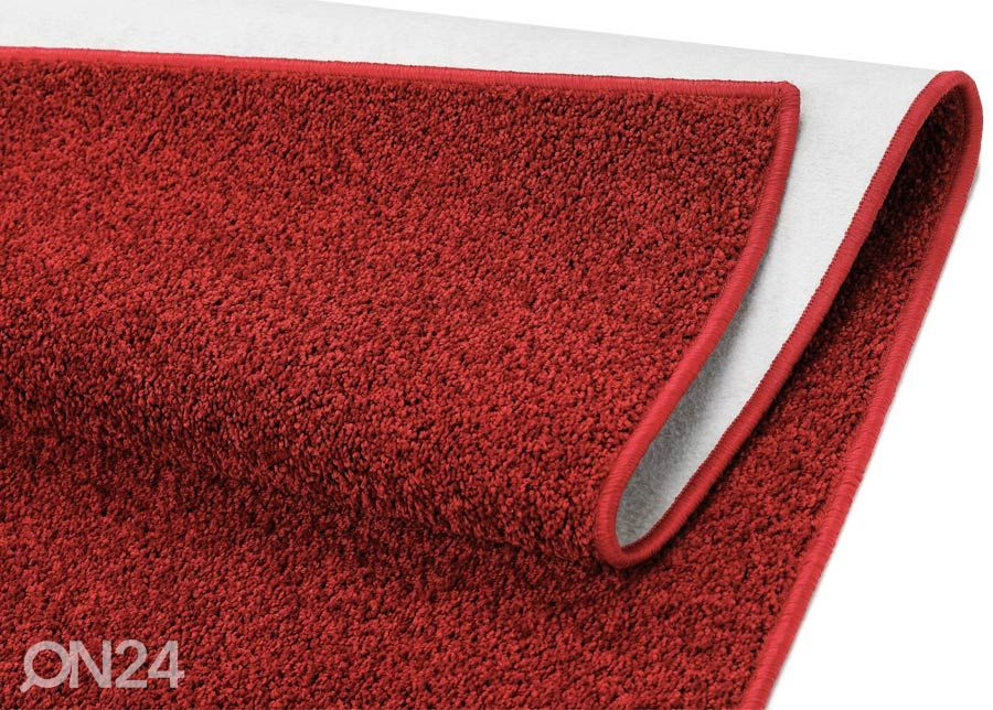 Narma friseevaip Aruba red ümar Ø 133 cm suurendatud