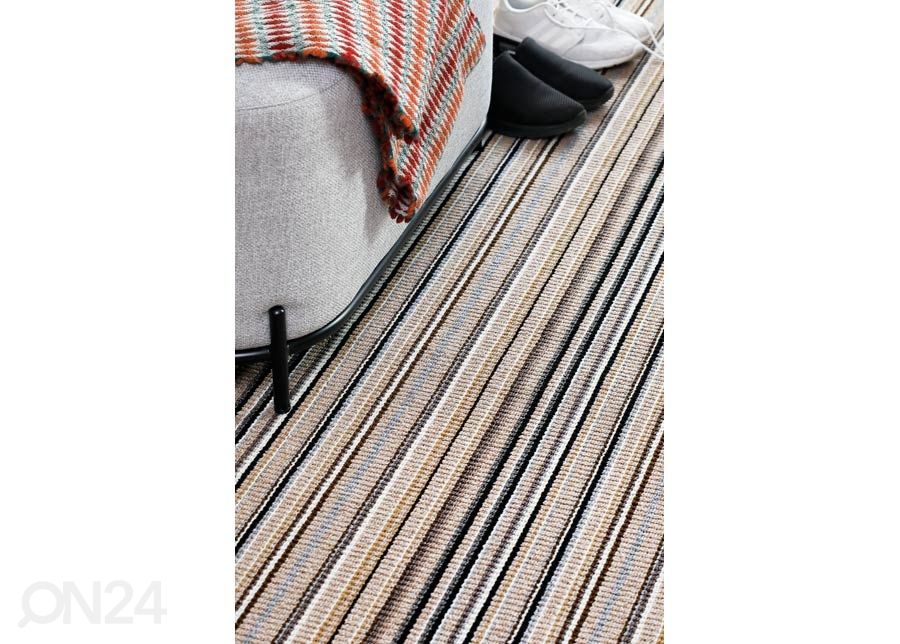 Narma koridorivaip Hugo beige 80x400 cm suurendatud