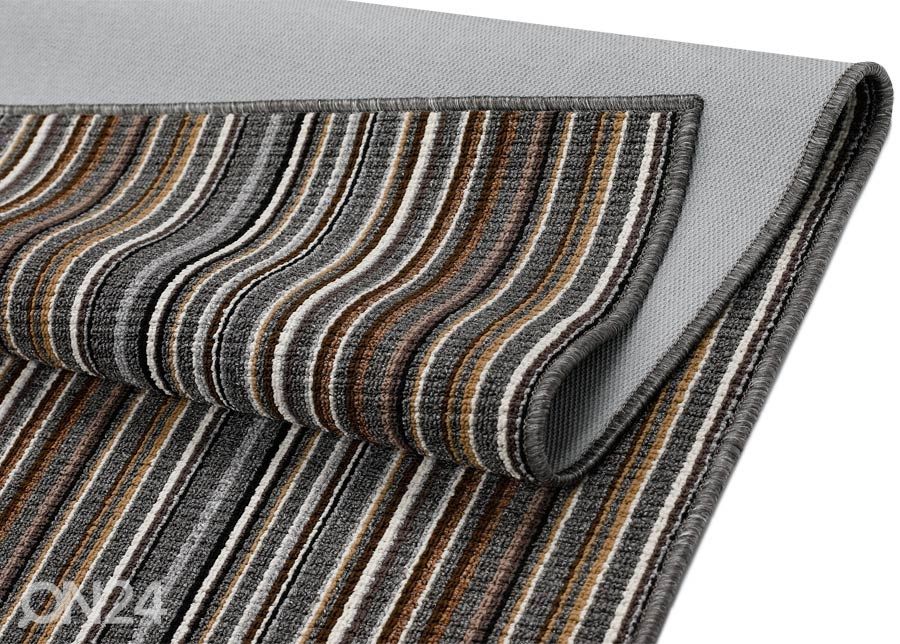 Narma koridorivaip Hugo grey 80x300 cm suurendatud