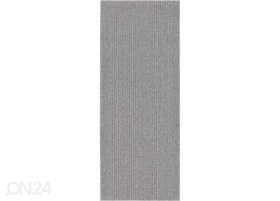 Narma koridorivaip Prima silver 80x350 cm suurendatud
