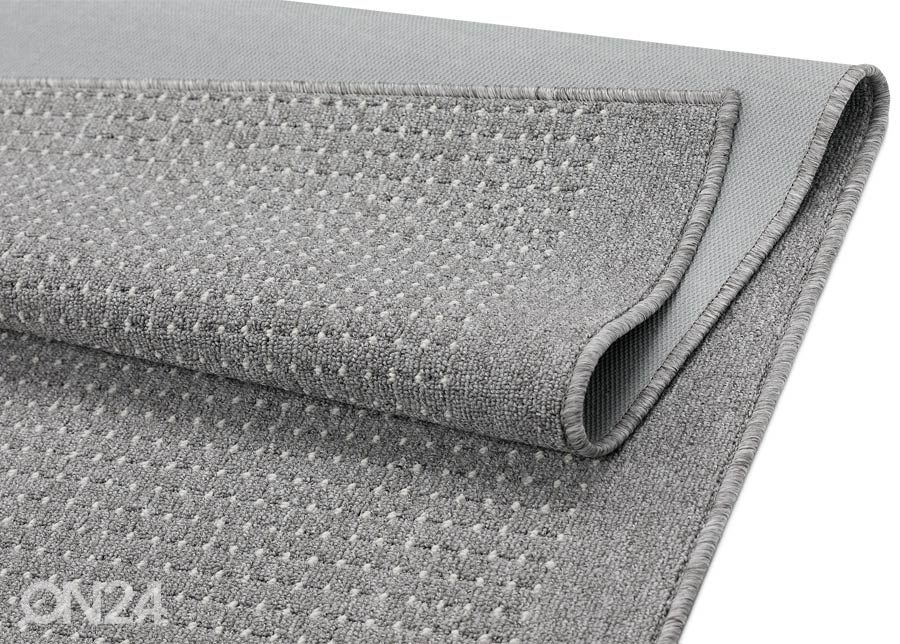 Narma koridorivaip Prima silver 80x350 cm suurendatud