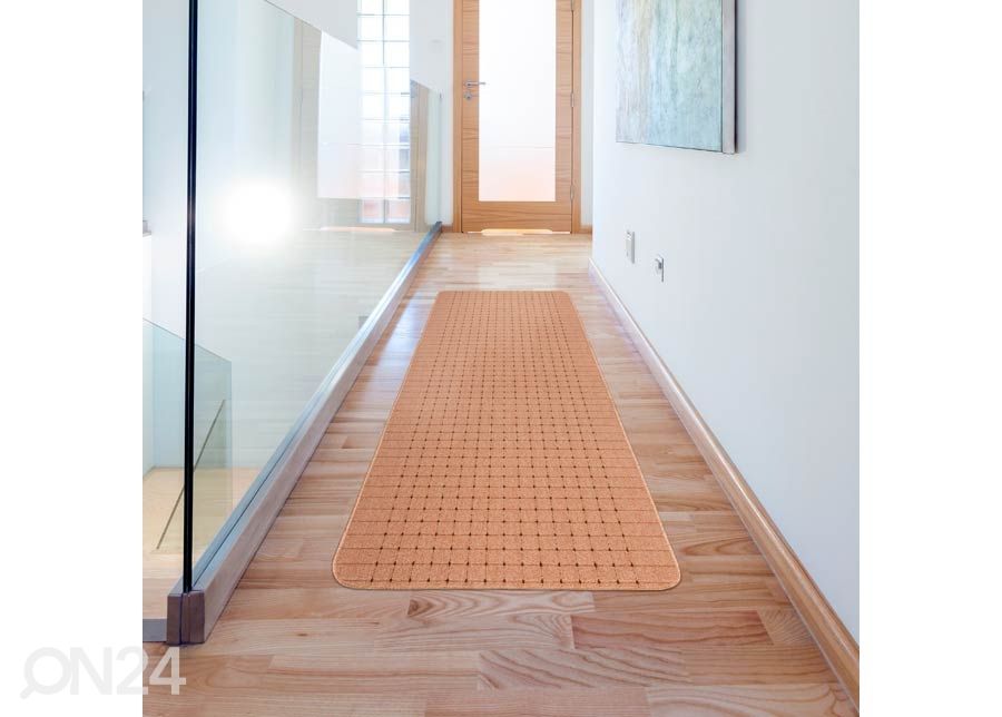 Narma koridorivaip Stanford beige-brown 80x300 cm suurendatud
