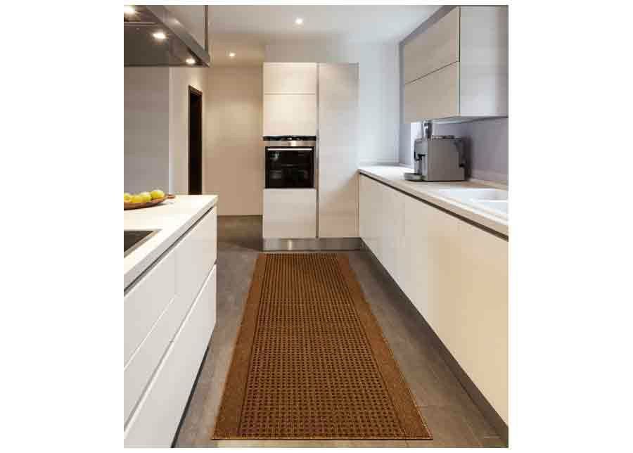 Narma koridorivaip Target brown 67x130 cm suurendatud