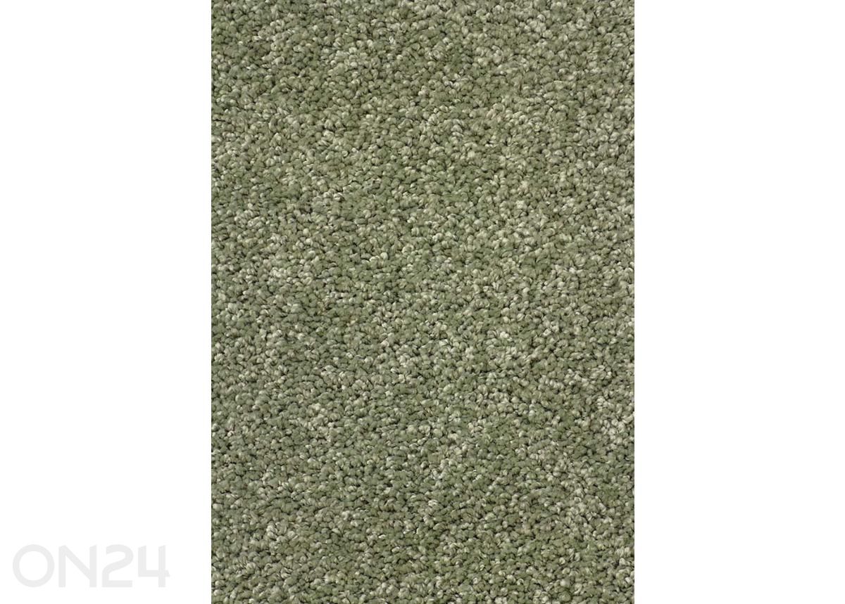 Narma kräsuline tuftingvaip Sweet™ green ümar Ø 133 cm suurendatud