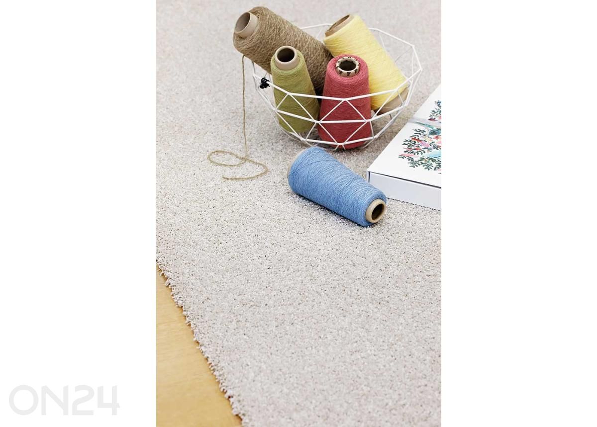 Narma kräsuline tuftingvaip Sweet™ salt 67x133 cm suurendatud