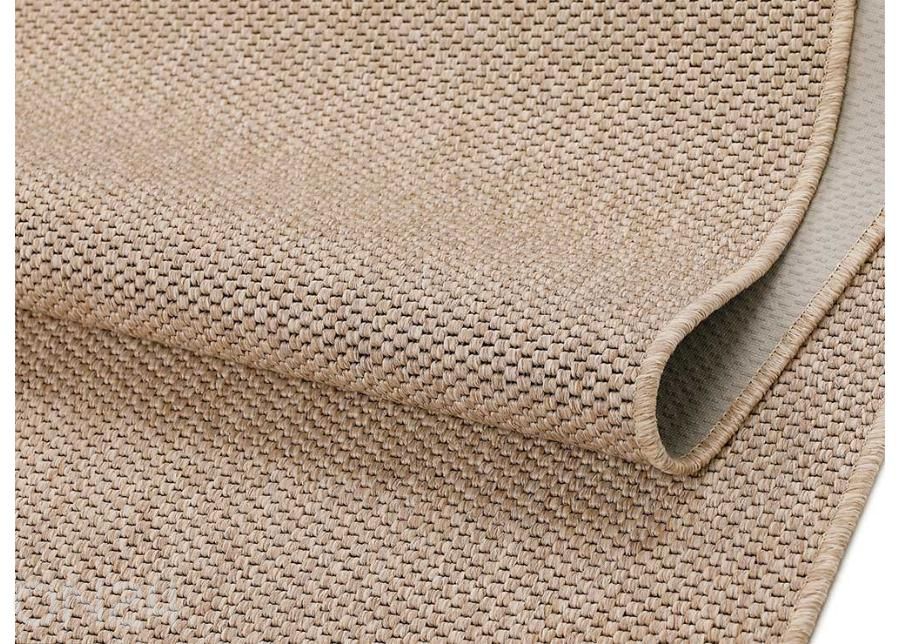 Narma madalsidusvaip Brooklyn™ beige ümar Ø 160 cm suurendatud