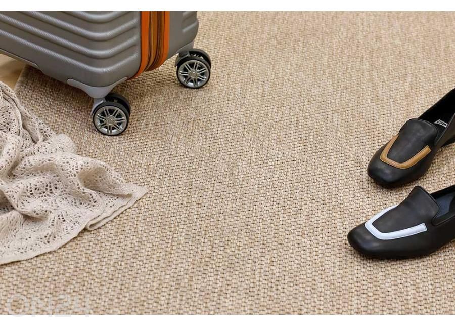 Narma madalsidusvaip Brooklyn™ beige ümar Ø 160 cm suurendatud
