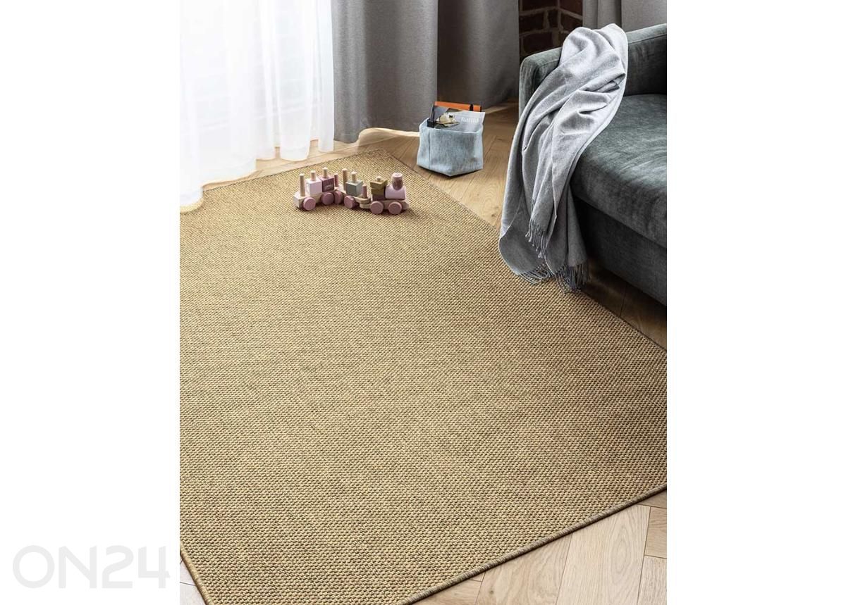 Narma madalsidusvaip Brooklyn™ gold 80x350 cm suurendatud