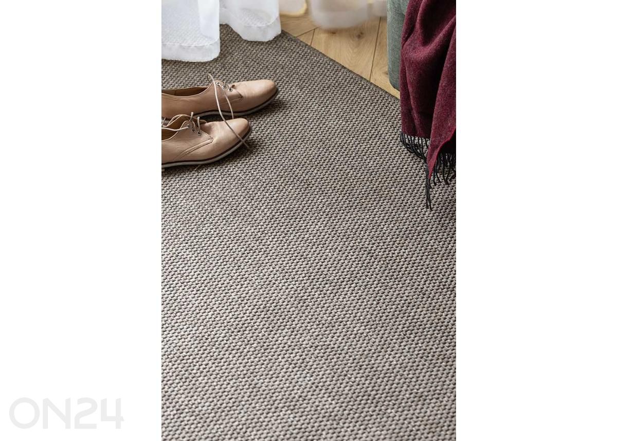 Narma madalsidusvaip Brooklyn™ linen ümar Ø 160 cm suurendatud