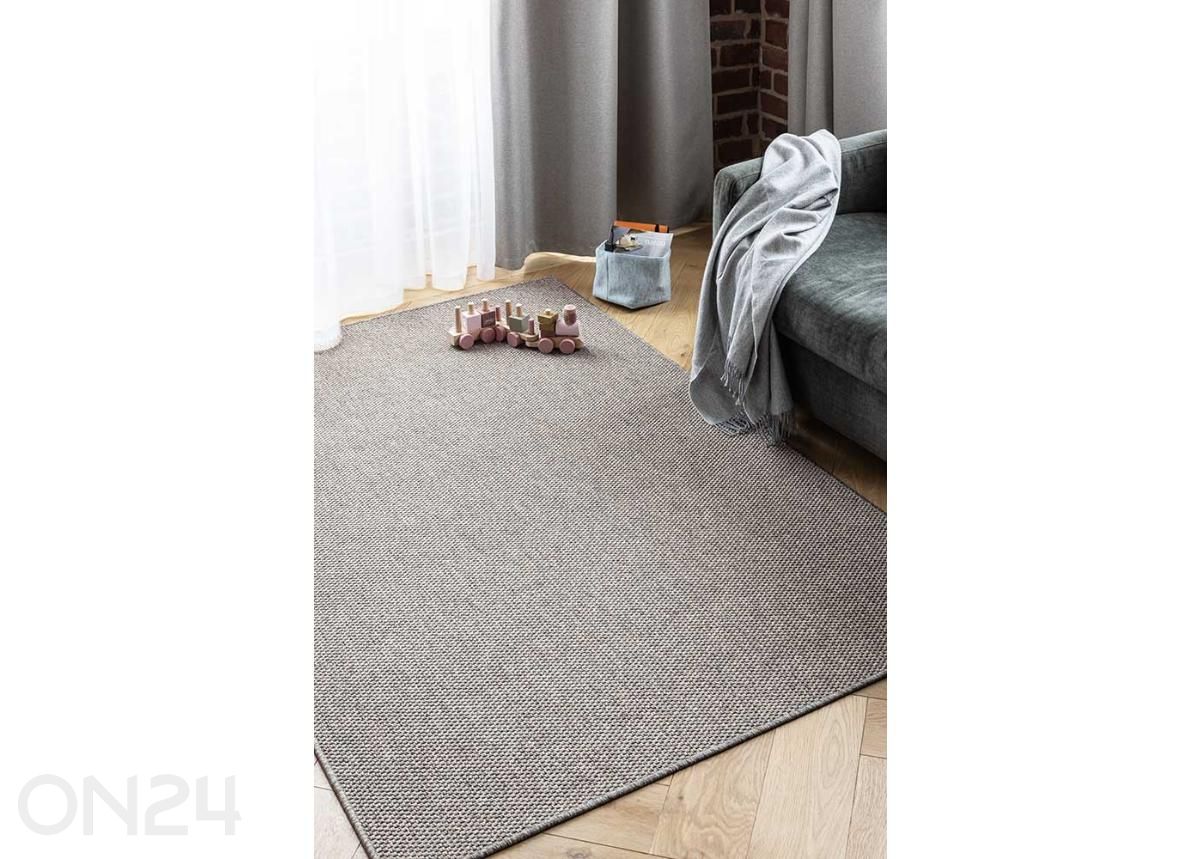 Narma madalsidusvaip Brooklyn™ linen ümar Ø 160 cm suurendatud