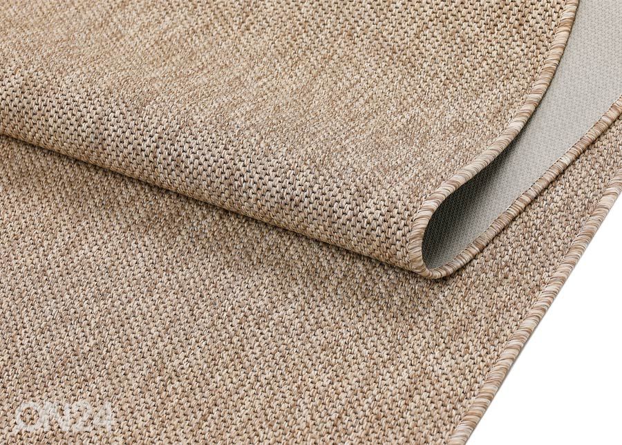 Narma madalsidusvaip Vagabond™ beige ümar Ø 200 cm suurendatud