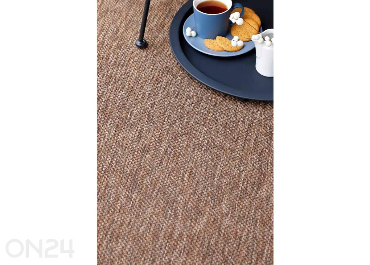 Narma madalsidusvaip Vagabond™ caramel ümar Ø 160 cm suurendatud