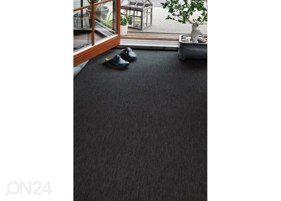 Narma madalsidusvaip Vagabond™ carbon 60x80 cm suurendatud