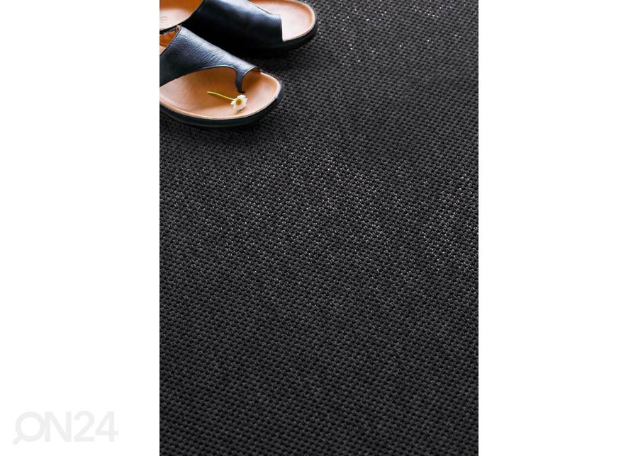 Narma madalsidusvaip Vagabond™ carbon ümar Ø 160 cm suurendatud