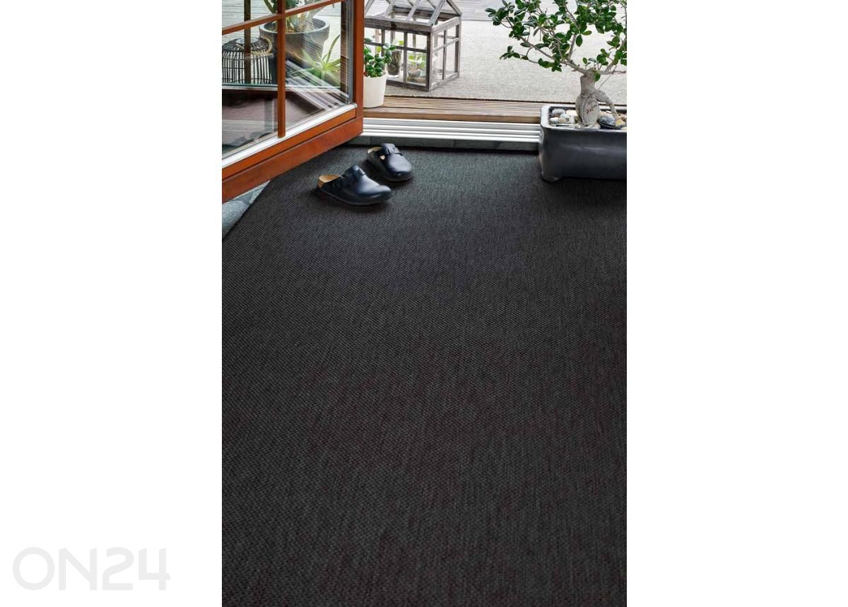 Narma madalsidusvaip Vagabond™ carbon ümar Ø 160 cm suurendatud
