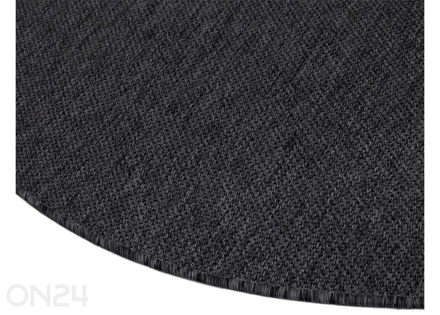 Narma madalsidusvaip Vagabond™ carbon ümar Ø 160 cm suurendatud