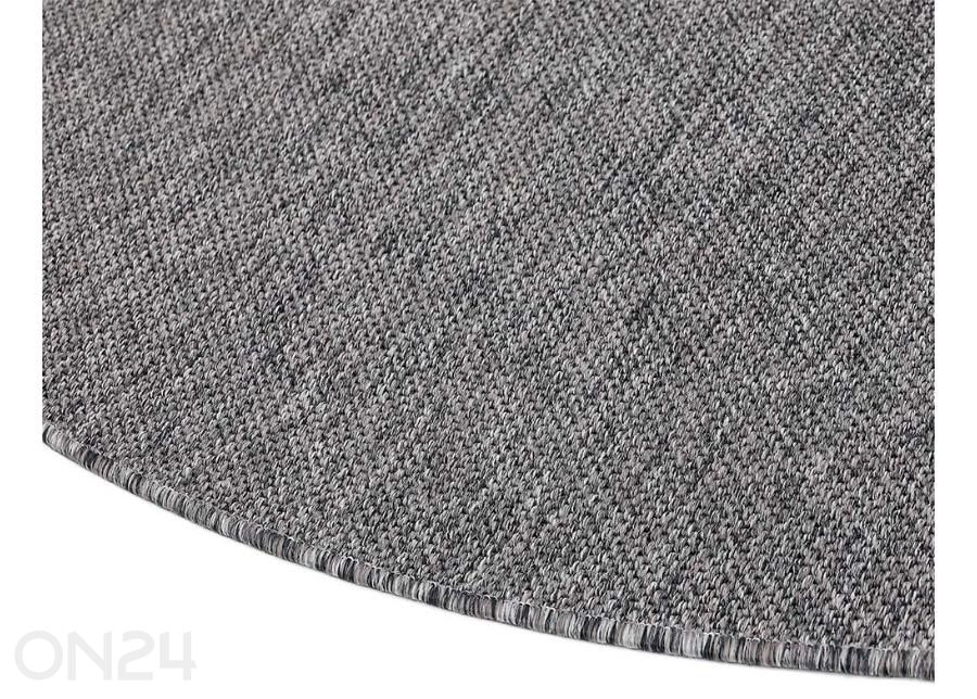 Narma madalsidusvaip Vagabond™ grey ümar Ø 200 cm suurendatud