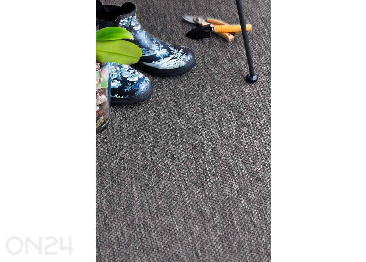 Narma madalsidusvaip Vagabond™ grey ümar Ø 200 cm suurendatud