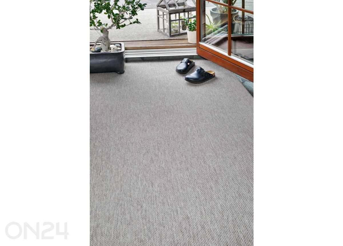 Narma madalsidusvaip Vagabond™ silver 80x350 cm suurendatud