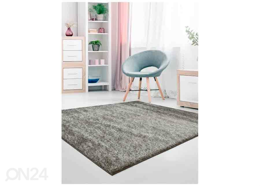 Narma pikakarvaline vaip Sky grey 80x150 cm suurendatud