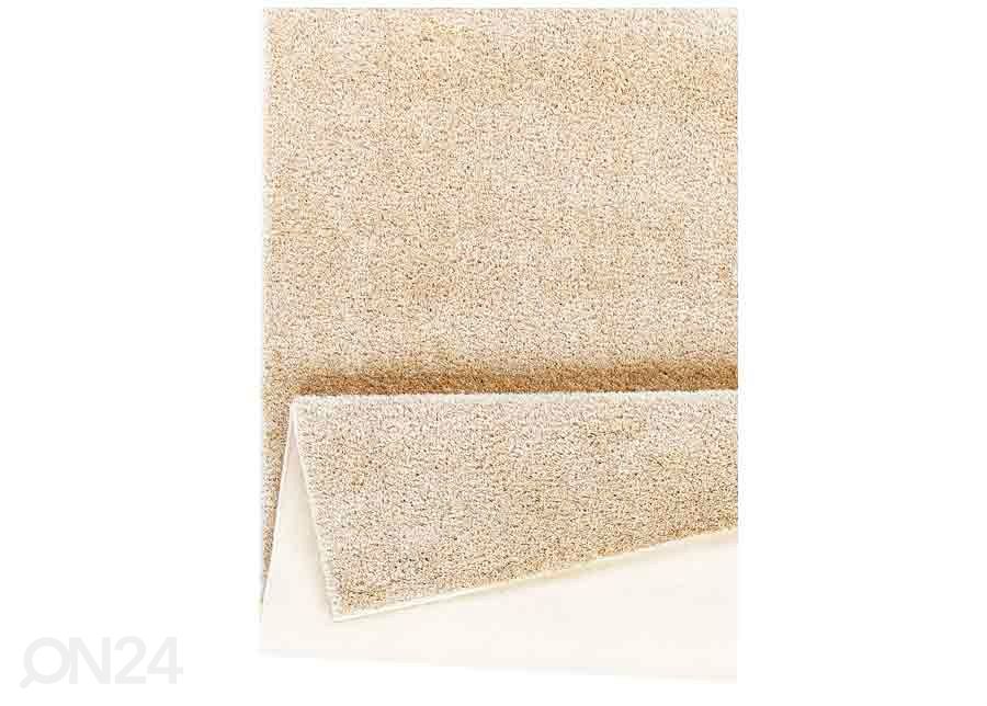 Narma pikakarvaline vaip Sky white 80x150 cm suurendatud