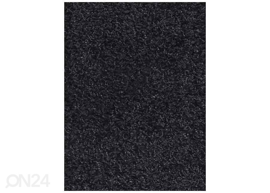 Narma pikakarvaline vaip Spice™ black ümar Ø 133 cm suurendatud