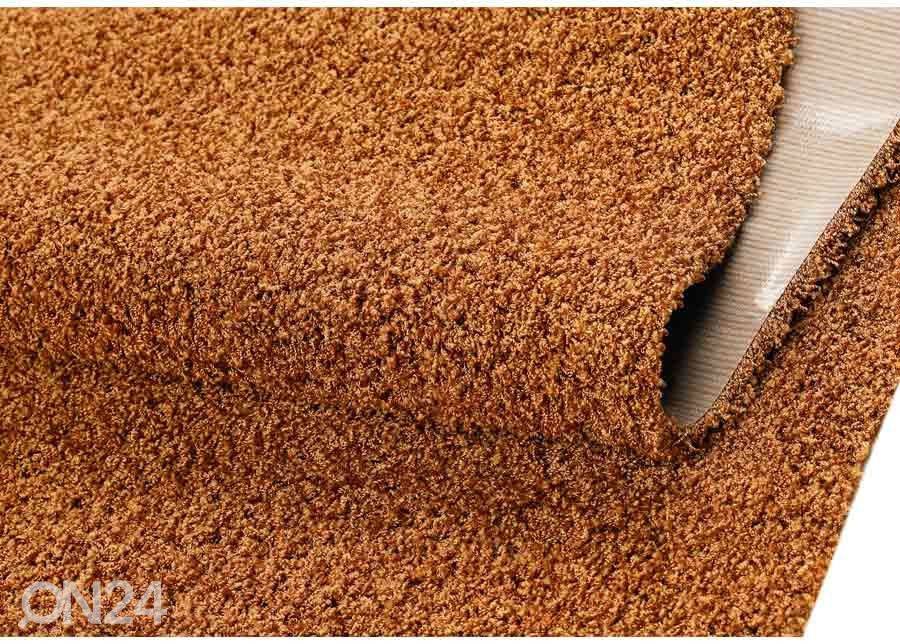 Narma pikakarvaline vaip Spice™ caramel ümar Ø 133 cm suurendatud