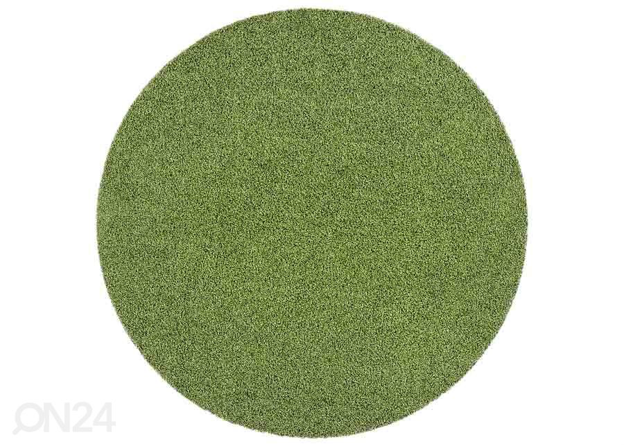 Narma pikakarvaline vaip Spice green 200x300 cm suurendatud