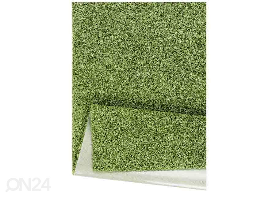 Narma pikakarvaline vaip Spice™ green 67x133 cm suurendatud