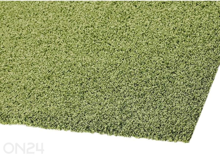 Narma pikakarvaline vaip Spice™ green 67x133 cm suurendatud