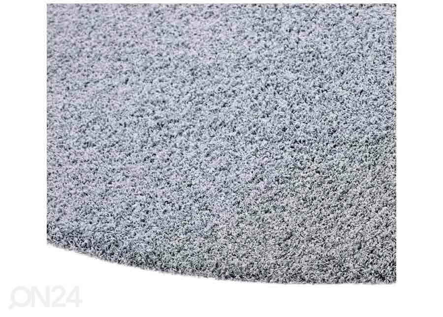 Narma pikakarvaline vaip Spice™ grey ümar Ø 133 cm suurendatud