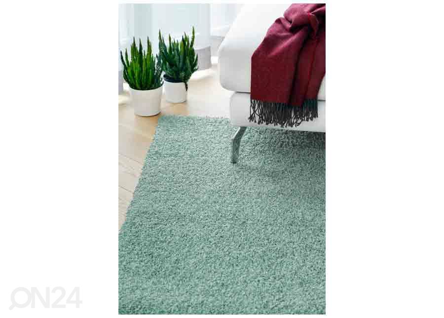 Narma pikakarvaline vaip Spice™ mint 67x133 cm suurendatud