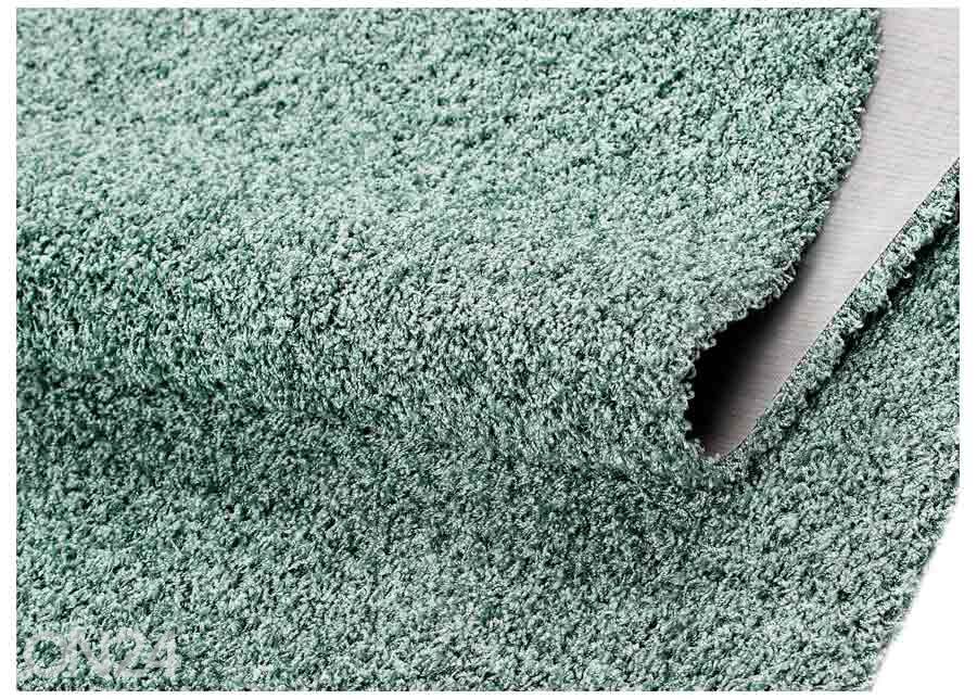 Narma pikakarvaline vaip Spice™ mint ümar Ø 133 cm suurendatud