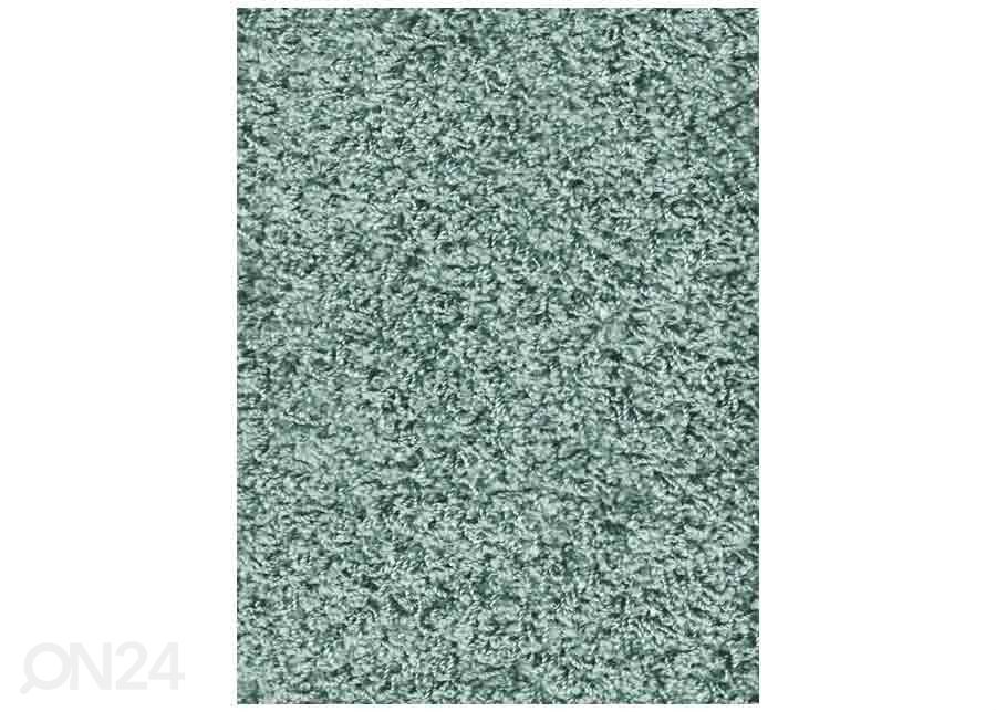 Narma pikakarvaline vaip Spice™ mint ümar Ø 133 cm suurendatud