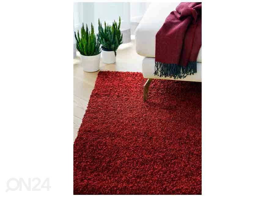 Narma pikakarvaline vaip Spice™ red 67x133 cm suurendatud