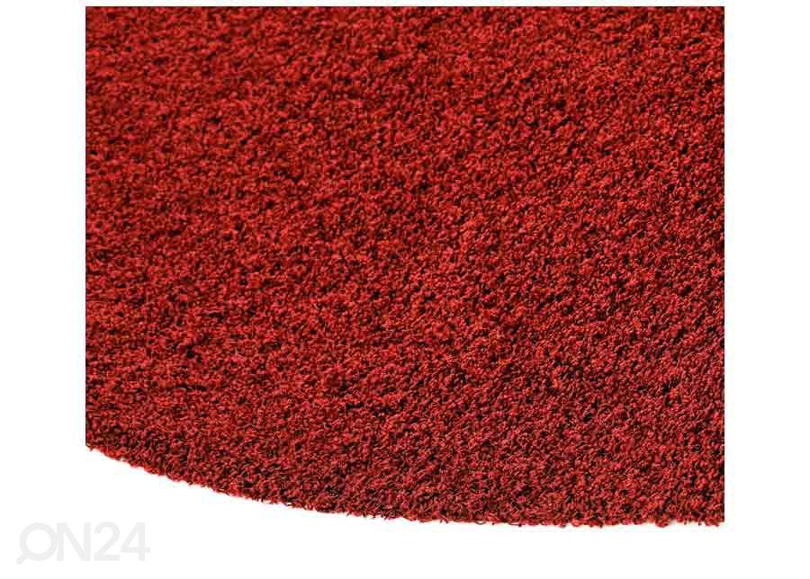 Narma pikakarvaline vaip Spice™ red ümar Ø 133 cm suurendatud