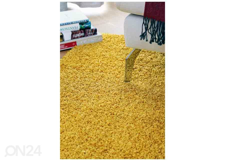 Narma pikakarvaline vaip Spice™ yellow 67x133 cm suurendatud