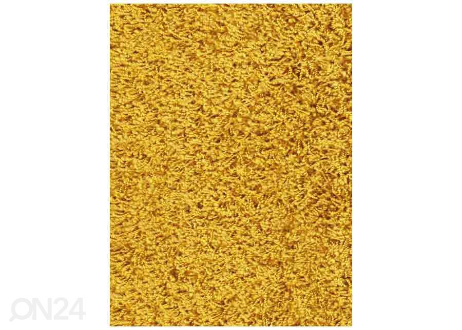 Narma pikakarvaline vaip Spice™ yellow ümar Ø 133 cm suurendatud