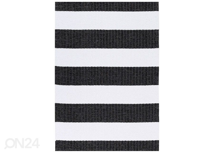 Narma plastikvaip Birkas black-white 70x200 cm suurendatud